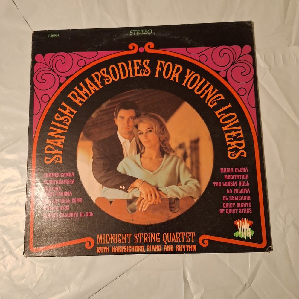 Spanish rhapsodies for young lovers lp record